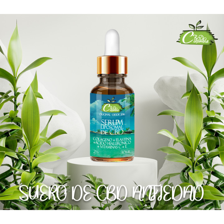 Sérum Facial, Colágeno, Elastina y Ácido Hialurónico