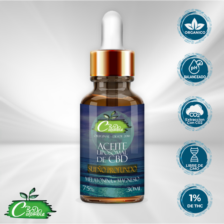 Aceite de Sueño Profundo + Melatonina y Magnesio