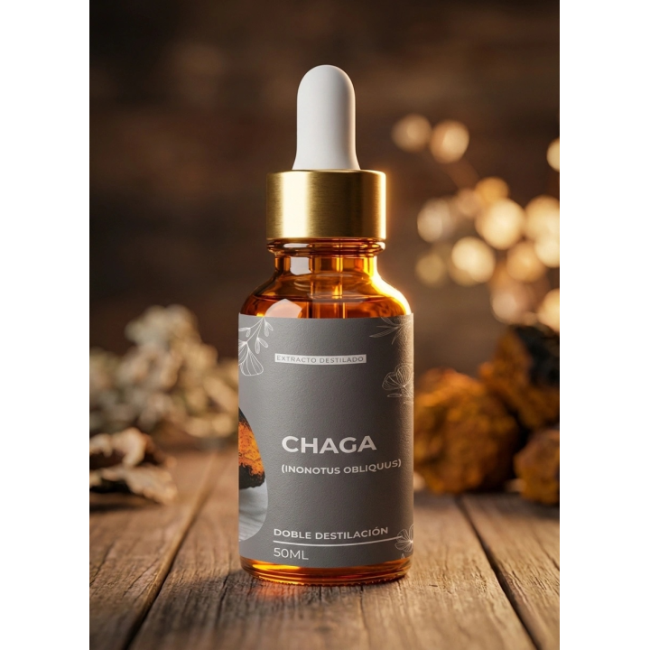 Chaga Extracto de Doble Destilación